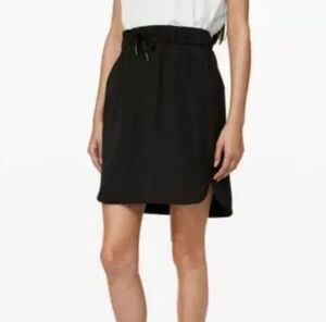 Lululemon Black On The Fly Skirt